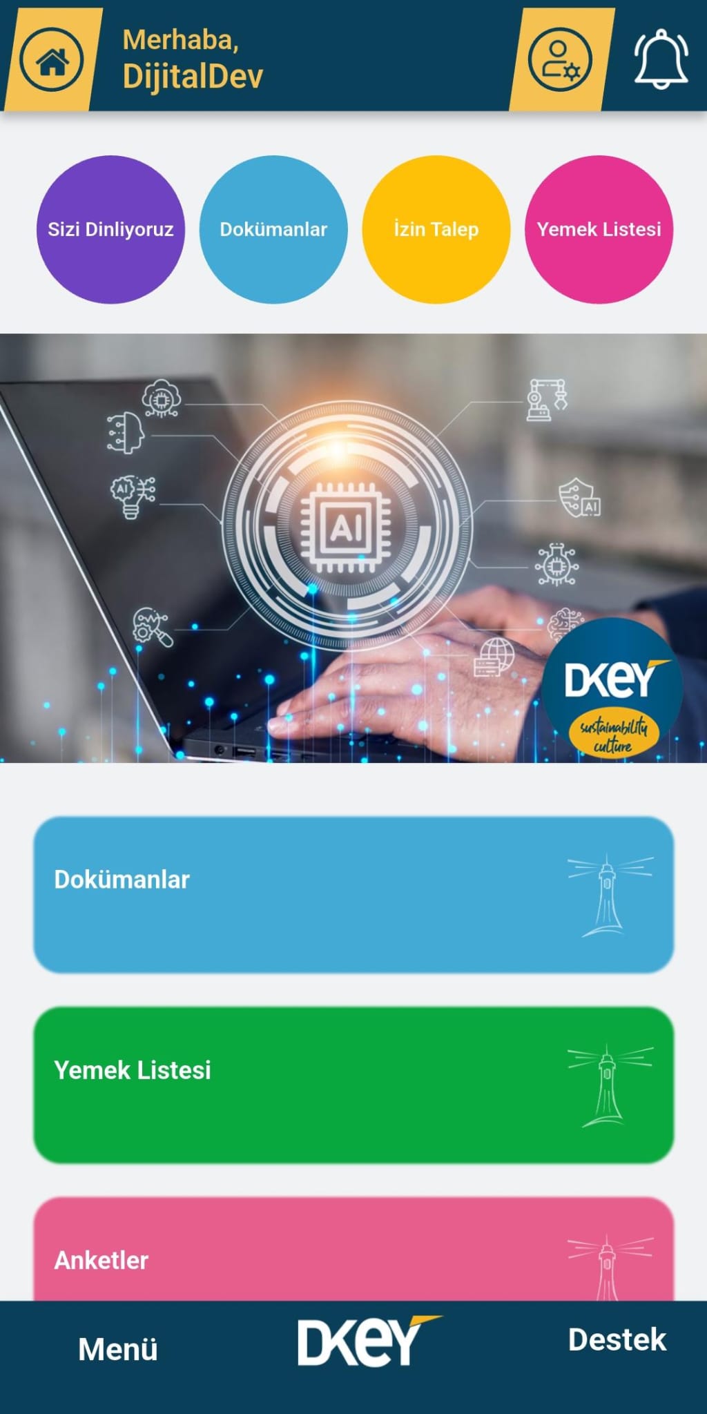 Sürdürülebilirlik Yönetimi Mobil